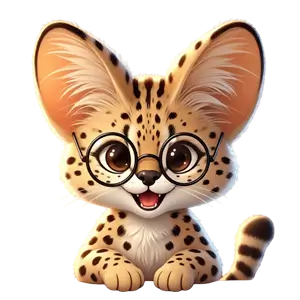 Kovu mascot looking happy